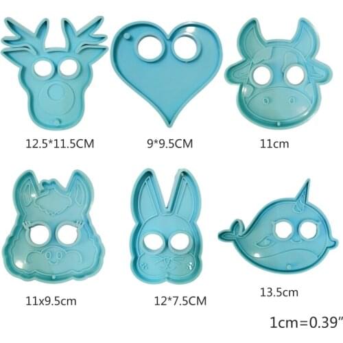 DIY Crafts Epoxy Resin Mold Self-defense Keychain Pendant Casting Silicone Mould T4MD