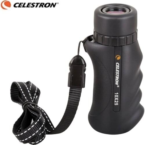 CELESTRON NATURE Professional Monoculars 10X25 With BAK4 Prism High Powered Monocular Portable Hunting Sports Travel Telescope