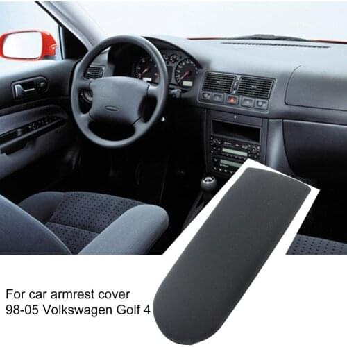 Car Center Console Box Cloth Fabric Armrest Cover Protective Mat Soft Cushion Pad for Volkswagen Golf 4 Bora 98-05 Models 18D867