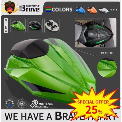Z 800 accesorios Passenger Rear Seat key Cover Cowl Hump Faring solo racer scooterFor KAWASAKI Z800 2013 - 2018 2017 2016 2015