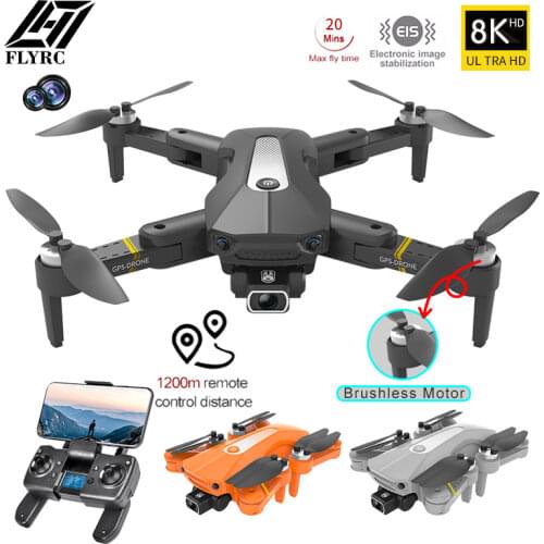 KEEP PRO RC GPS Drone 4K Professional Aerial Photographic Foldable Quadcopter With Camera Anti Shake HD Dual 8K Brushless Toys