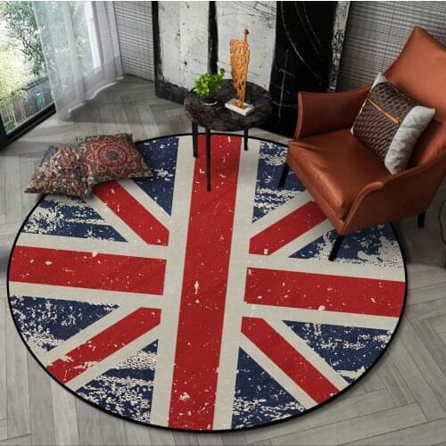 UK Flag Union Jack Vintage Rug Doormat Floor Mat Carpet Home Carpet Hotel Living Room Anti Slip