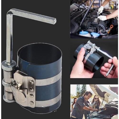 Piston Ring Compressor Tool 3 Inch/4 Inch/6 Inch Quick Release Disassembly Engine Repair Car Repair Tool