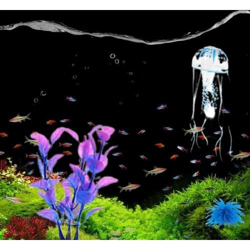 13Pcs Grove Length 15cm Plant Decorations Water Grass Artificial Decorative Ornament Aquarium Simulation Plant For Fish Tank