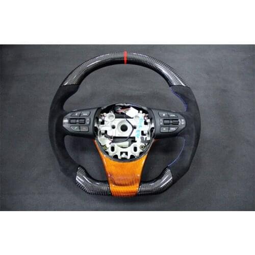 For KIA optima K2 K3 K5 Carbon Fiber Steering Wheel D type Assembly