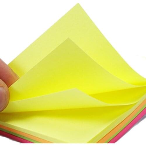 Cute Sticky Notes Post adhesive It Office School Supply Scratch Stationery Rainbow Memo Pad Index Notepad sketchbook planner