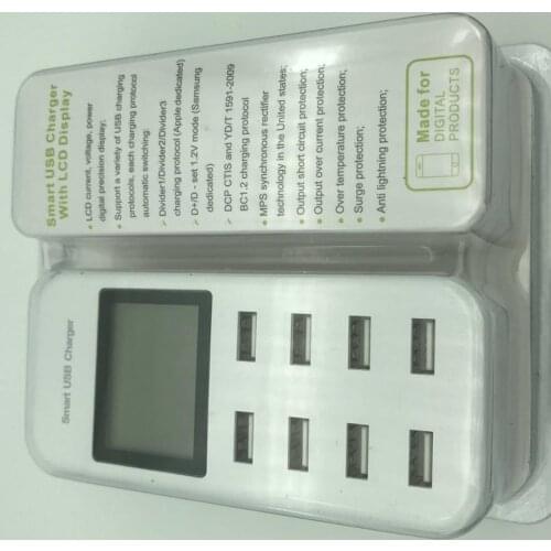 Repair Parts LCD Disp Smart Usb Charger For IPhone For Samsung Mobile Phone And Tablets