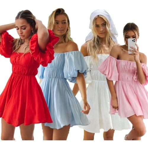 Пышные летние платья CNCOMNET China At AliExpress