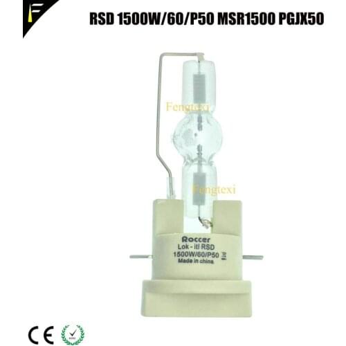 CSR TAL 1500W 100V 750HR 6000K - Stage/Studio Lamp MSR1500 PGJX50 Studio Theater Lamp Bulb HTI 1500W/60/P50 PGJX50 Lok It
