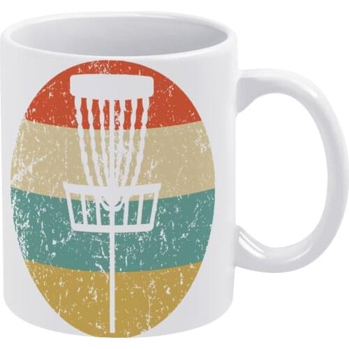 Disc Golf Mug Creative Mug Fun Porcelain Drinking Cups