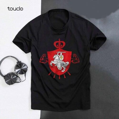 Belarus Pogonya White Red White Flag Protest Symbol T-Shirt, Support tee