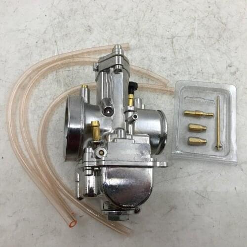 SherryBerg carburetor carburettor vergaser new carburetor 34mm PWK 34pwk OKO carb Chrome with power jet fit racing carby