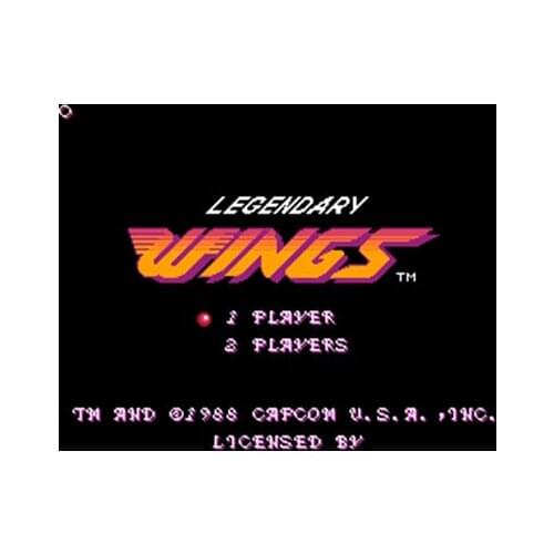 Legendary wings Region Free 60 Pin 8Bit Game Card For Subor Game Players