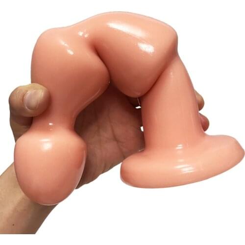 Soft Silicone Big Anal Dildo Anal Plug 3 Beads Butt Plug G-spot Prostate Massager Backyard Masturbation Intimate Toys Eighteen
