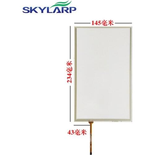 Skylarpu 4 wire Touchscreen 234mm*145mm Resistance Touch Screen panel TK6100I TK6100IV3 TK6100IV5 MT6100IV3 TK6102I handwritten