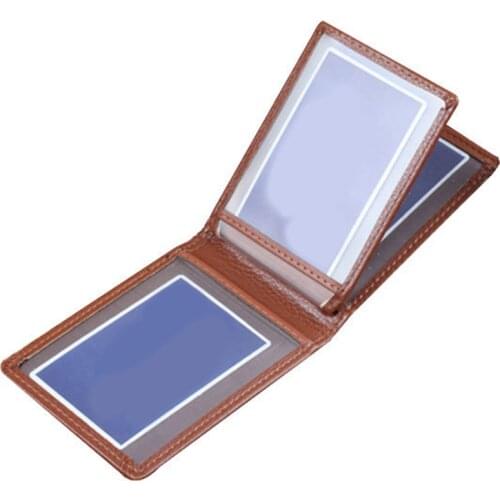 PU Leather Driver License Holder Cover Solid Color Passport Cover Business Folder Card Wallet Cover Card Case High Quality