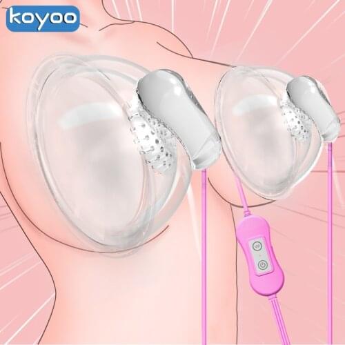 Sextoys for Women Nipple Clitoris Sucker Breast Suction Cups Vaginal Clitoral Vibrators Sex Shop Flirt Erotic Toys for Adults 18