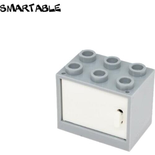 Smartable 2x3x2 Drawer Cupboard Building Blocks MOC Parts Toys For Kids Compatible Major Brand 92410+4533 10 sets/lot