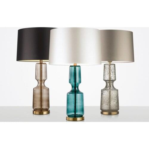 Modern led glass ball table lamp luminaria de mesa e27 table lamp desk lamps study desk light clamp bedroom living room