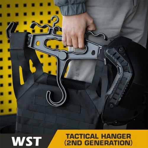 Tactical Hanger 2nd Generation Heavy Duty Coat Hanger for Tactical vest Utility Durable Hunting Airsoft Paintball Equipment NEW