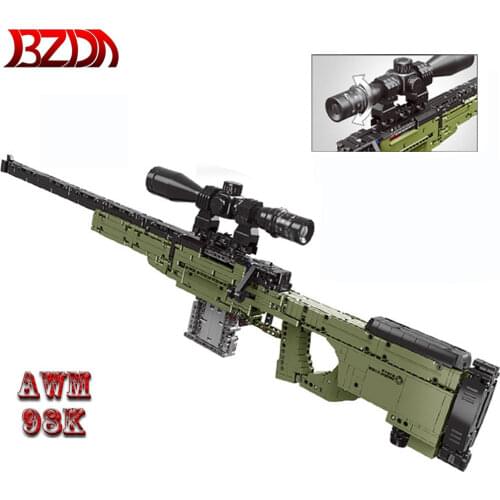 BZDA PUBG 100127 100128 Competitive Games Battlefield Compatible Military Cosplay Buildings Game Building Blocks Kids DIY Toys