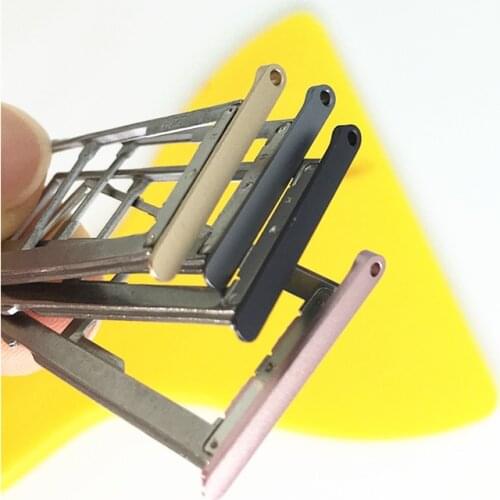 New SIM Card Slot Holder For Meilan Note 3 Meizu M3 Note Micro SD Card Slot Tray Socket Adapter Replacement Repair Spare Parts