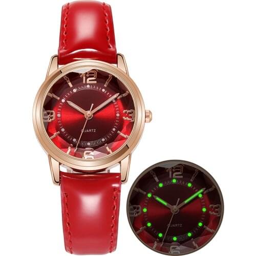 Women Watch Luminous Romantic Starry Sky WristWatch Fashion Ladies Leather Watch Clock for Women Relogio Feminino Montre Femme