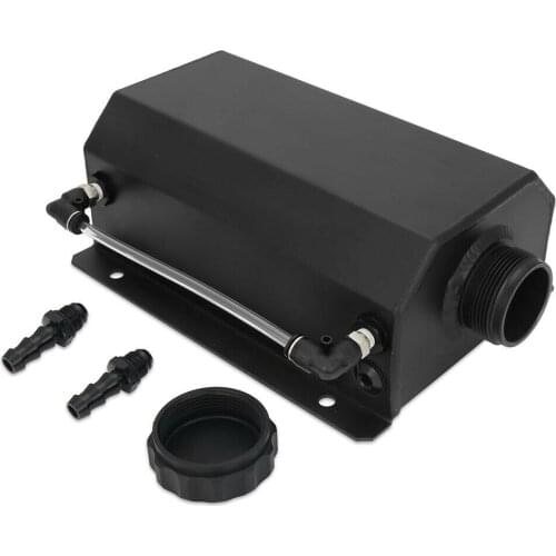 1set Car Auto 2L Coolant Radiator Overflow Recovery Water Tank Bottle 6082 Aluminum Anodized DIY Accessories