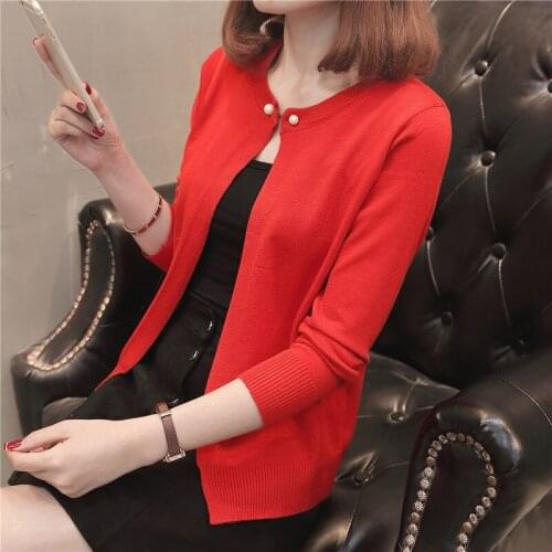 A grain of buckle will spring and summer 9190 small cardigan jacket 3 row 1 / f, 20-2 shelves