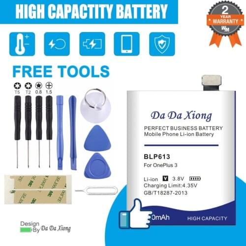 4150mAh BLP613 Battery for OnePlus 3 One Plus 3 Mobile phone replacement battery
