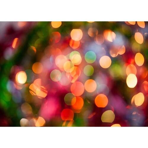 Photo Backgrounds Colorful Flare Bokeh Customized Backdrops for Baby Children Birthday Party Prom Photocall Photography Props