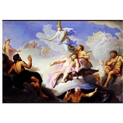 Customized 3d photo wallpaper 3d ceiling wallpaper murals Athena frescoes ceiling murals home