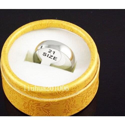 Wholesale - 50 pcs 6mm Fashion Polishing Stainless Steel Rings