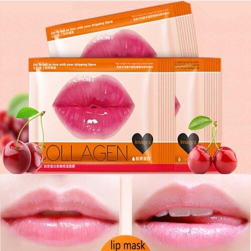 1 Pcs Collagen Crystal Lip Mask Moisturizing Nourishing Essence Repair Lines Anti-Aging Anti-Dry Crack Gel Lip Skin Care