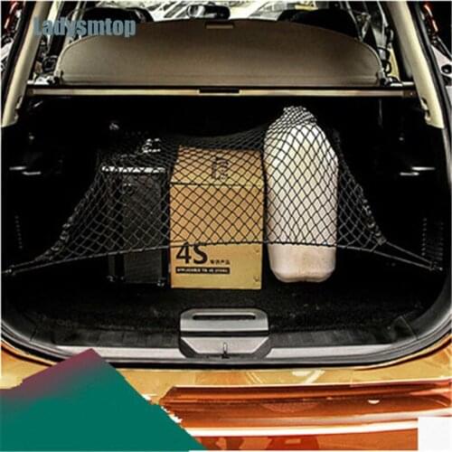 Ladysmtop Auto Car Trunk Storage Net bag case For Mitsubishi Outlander ASX Lancer Evolution Pajero Eclipse Grandis FORTIS Zinger