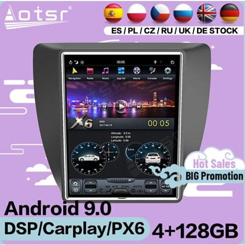 4+128G Tesla Screen Multimedia Stereo Android Player For Volkswagen Sagitar 2012 2013 2014 2015 2016 2017 2018 GPS IPS Head Unit