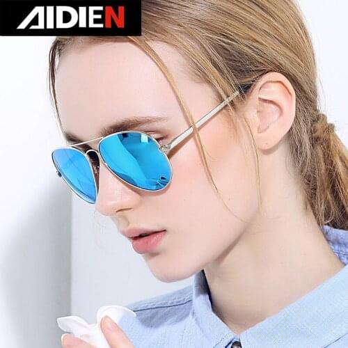 Polarized sunglasses men women glasses anti-glare 2021 brand designer aviation UV400 block retro high quality mirror colorful