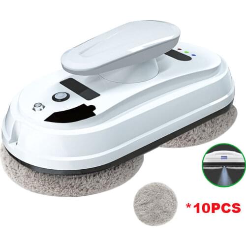 80W Window Cleaner Robot Electric Glass Household Remote Control Vacuum Cleaner Double Disc Cleaner Large Suction Automatic