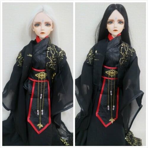 BJD dolls Customized male BJD dolls 24 joints DIY ball joint doll with ancient costume