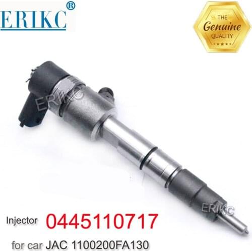 ERIKC Fuel Injector 0 445 110 717 Diesel Common Rail Injector 0445110717 Auto Engine 0445 110 717 for JAC 1100200FA130
