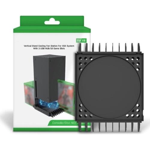 Charger Dissipate Heat Stand Base For Xbox Series X Game Console Parts Cooling Fan Stand H054