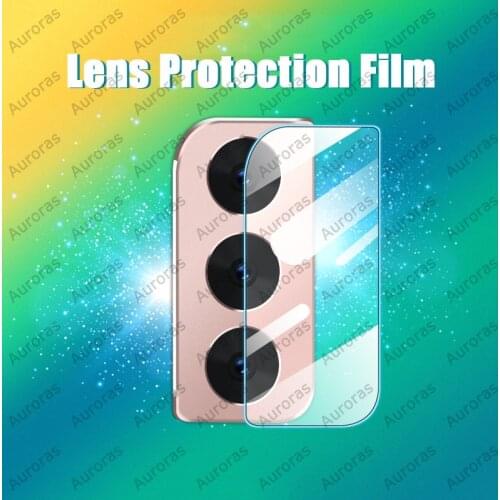 2 Pieces Lens Protection Film for Samsung S21 Ultra Tempered Glass Camera Protector Cover for Samsung Galaxy S21 Plus Film