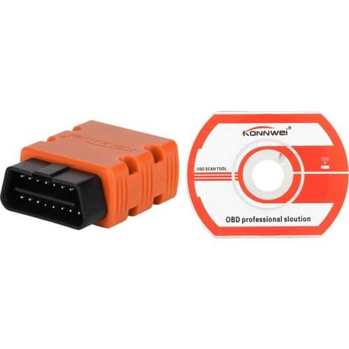 KONNWEI OBD2 KW902 ELM Car Wifi Diagnostic Tool Auto Scanner Code Reader for Phone(Orange)