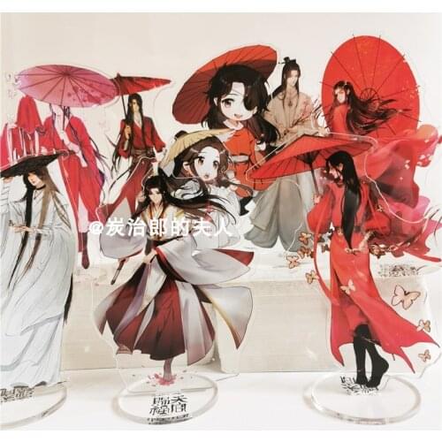16CM Anime Tian Guan Ci Fu Hua Cheng Xie Lian CP Cosplay Large Acrylic Figure Stand Model Plate Desk Decor Birthday Gift