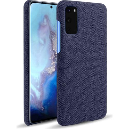 For Samsung S20 S20+ S20plus Coque Cloth Cases For Samsung Galaxy S20 Case S20 FE Plus Ultra Slim Retro Cloth Hard Phone Cover