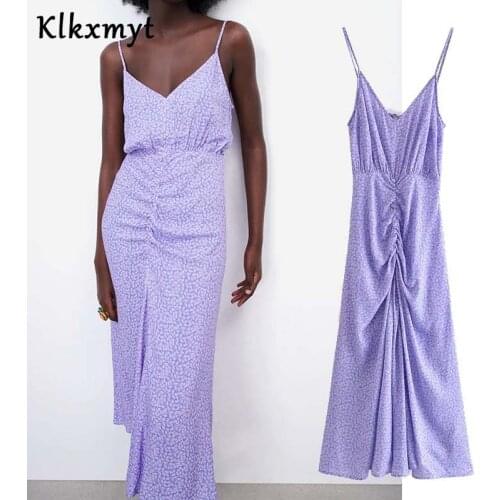 Klkxmyt Summer Dresses With Print