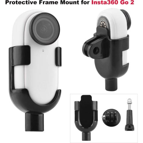 For Insta 360 Go 2 Action Sports Camera Backpack Mount Adapter Clip Tripod Selfie Stick Pole Suction Connector Camera Accessory