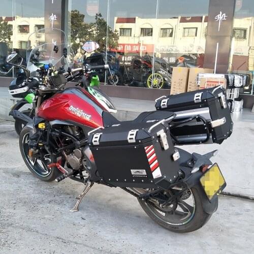 Motorcycle Side Box Bracket Aluminum Alloy Quick Release for Zontes Zt310-v