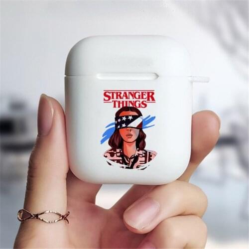 Cute Stranger Things Airpod Cases For Airpods 3 2 1 Case Luxury Soft Silicone Earphone Air Pod Pro Cover Bags America TV Series