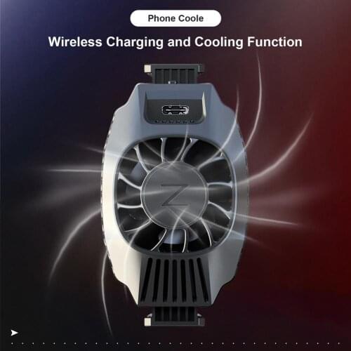 Portable Phone Radiator Mobile Phone Cooler For Android IOS Long-lasting Heat Dissipation Gaming Phone Cooler